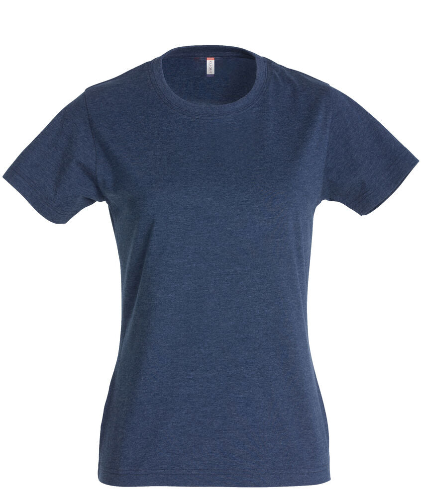 Clique New Classic-T Dames blauwmelange