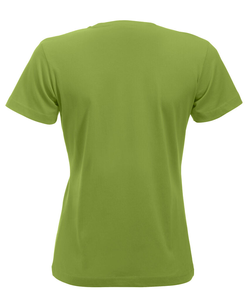 Clique New Classic-T Dames lichtgroen achterkant