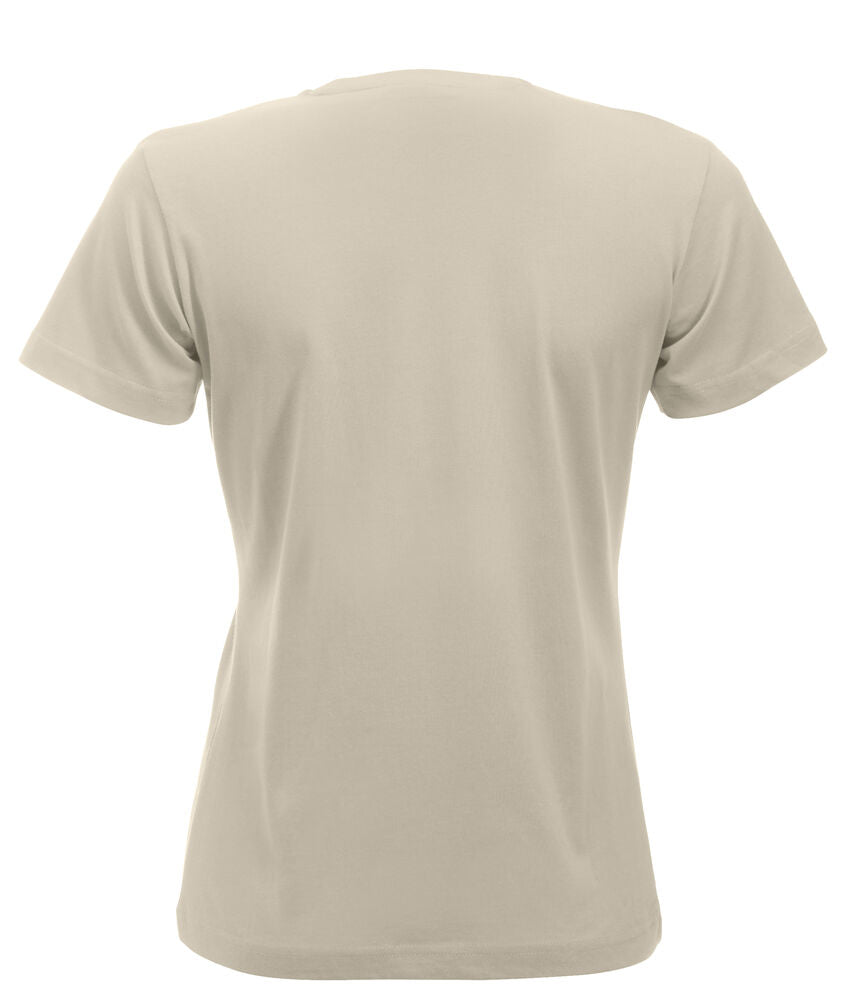 Clique New Classic-T Dames licht khaki achterkant