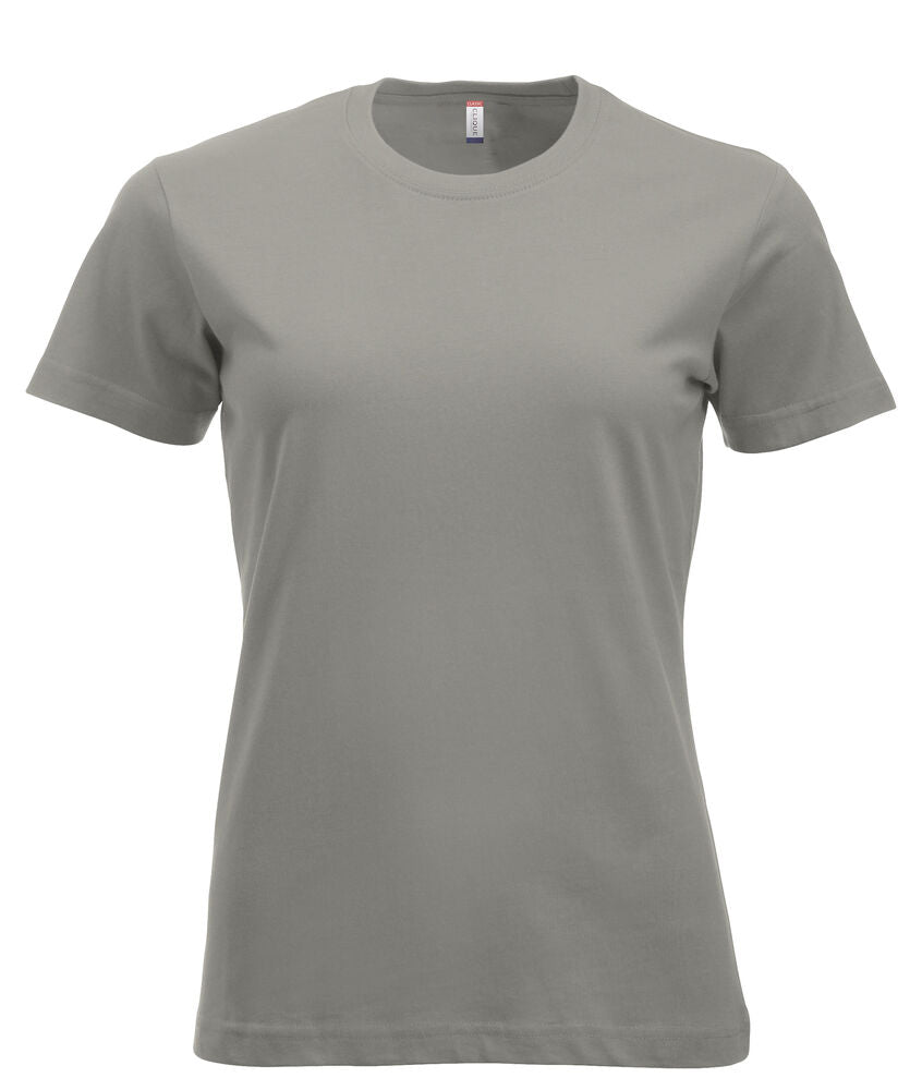 Clique New Classic-T Dames zilvergrijs