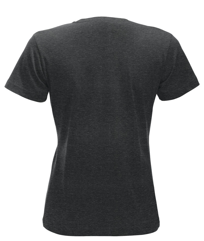 Clique New Classic-T Dames antraciet melange achterkant