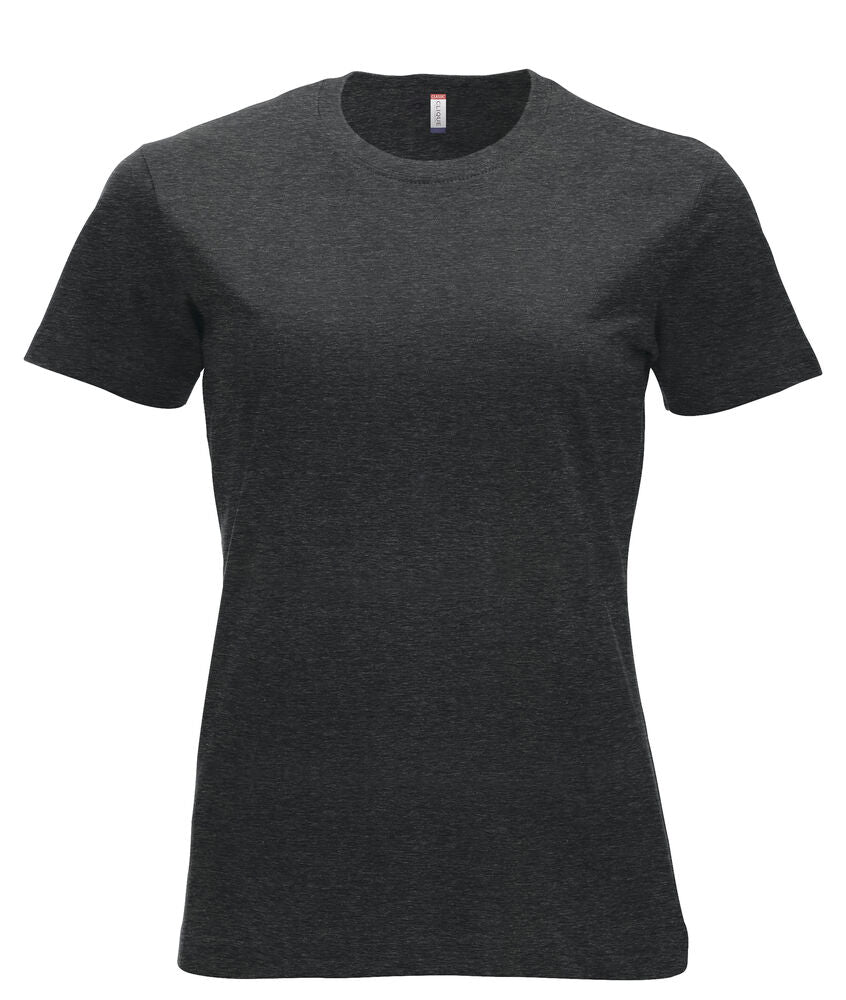 Clique New Classic-T Dames antraciet melange