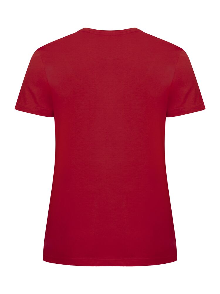 Clique Classic OC-T Dames rood achterkant