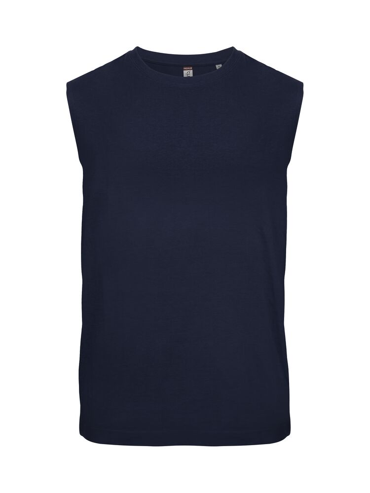 Clique Sleeveless T dark navy