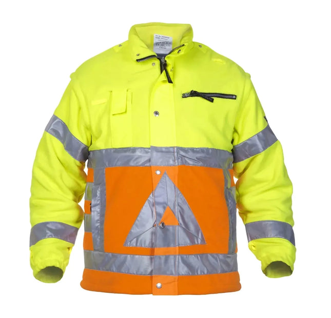 Fleece Verk.Reg Florence - Fluor Oranje - Fluor Geel