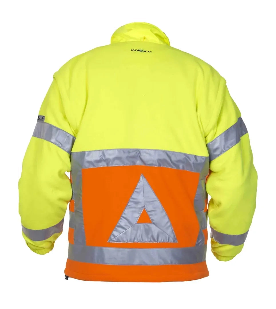 Fleece Verk.Reg Florence - Fluor Oranje - Fluor Geel