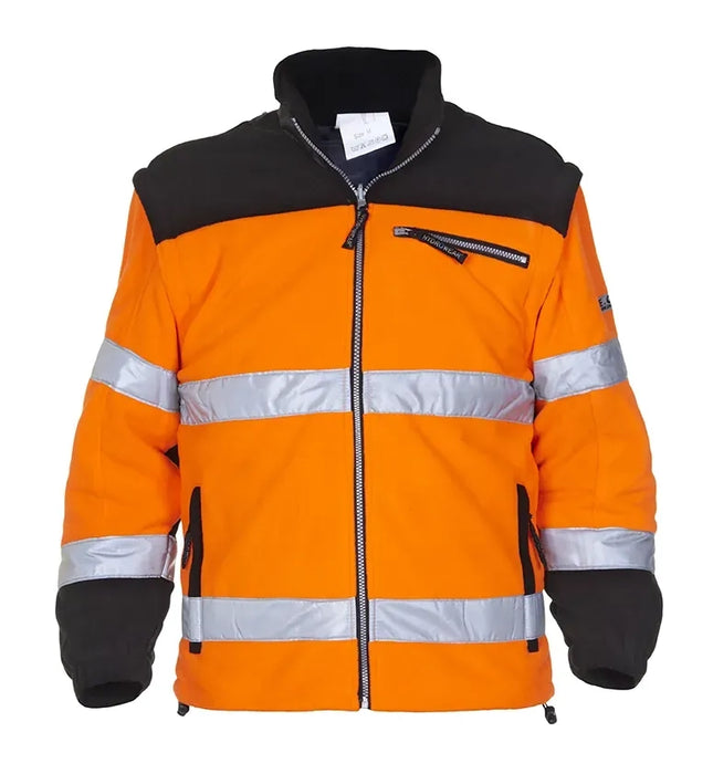 Fleece Freiburg - Fluor Oranje - Zwart