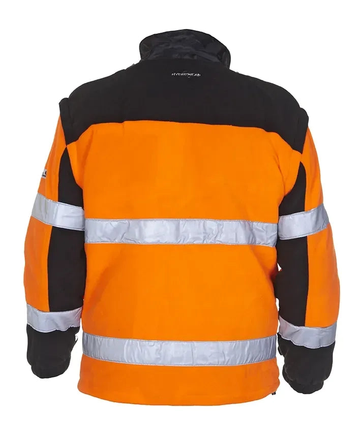 Fleece Freiburg - Fluor Oranje - Zwart