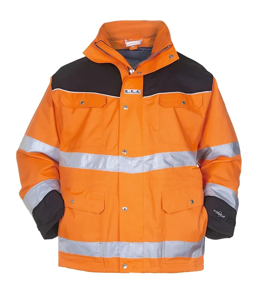 Parka Freiburg - Fluor Oranje - Zwart