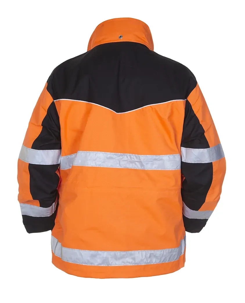 Parka Freiburg - Fluor Oranje - Zwart
