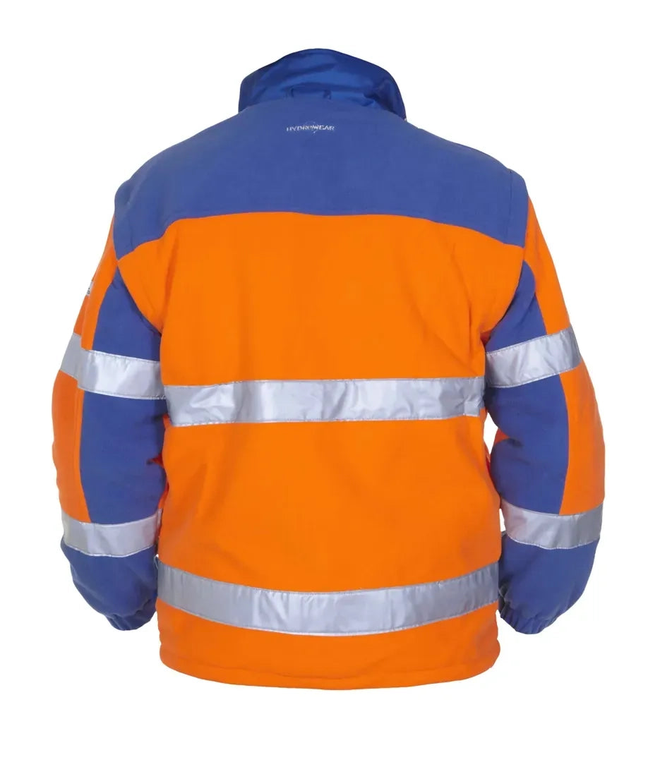 Parka Fulda - Fluor Oranje - Korenblauw