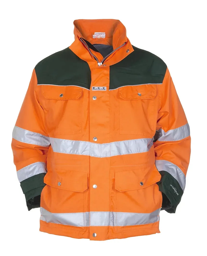 Parka Fulham - Fluor Oranje - Groen