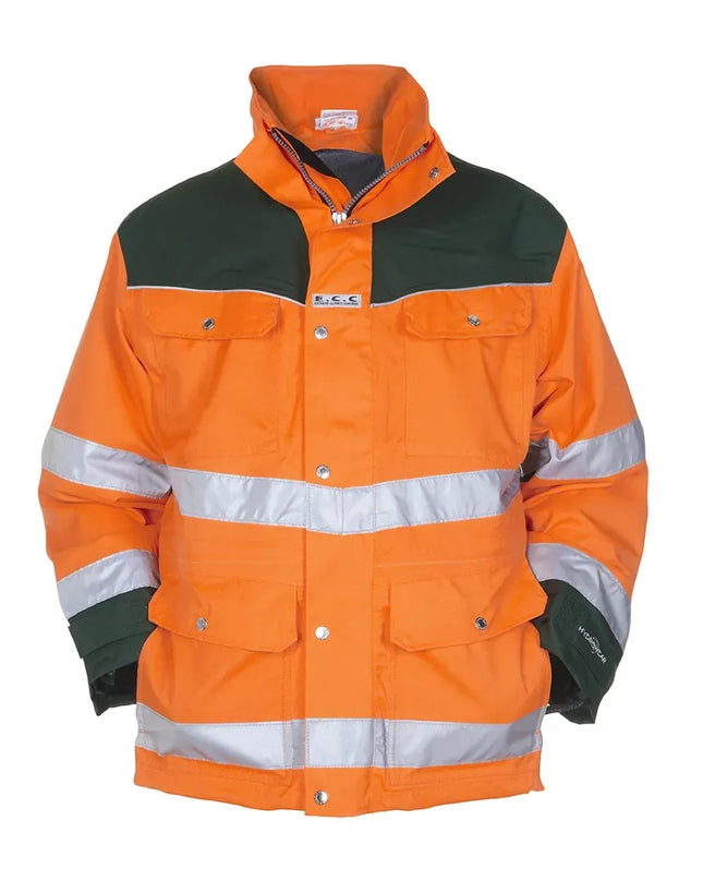 Parka Fulham - Fluor Oranje - Groen