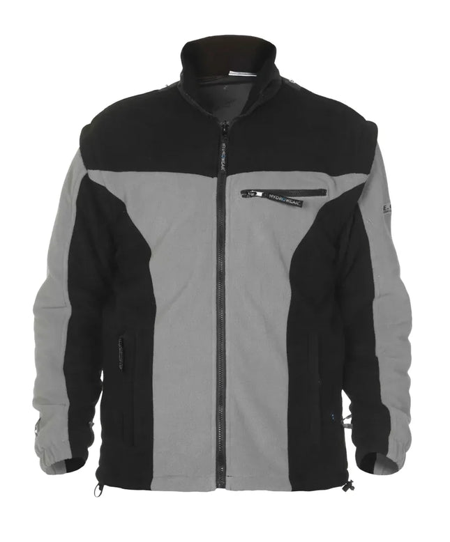 Fleece Kingston - Zwart - Grijs