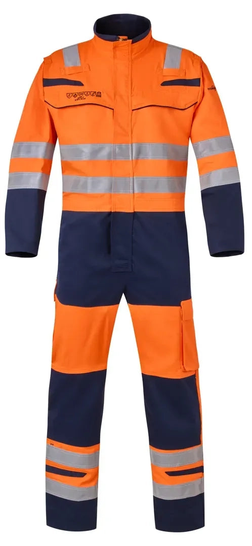 Multinorm Overal Minto - Fluor Oranje - Marine