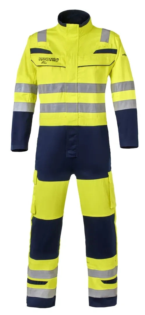 Multinorm Overal Mumbai - Fluor Geel - Marine