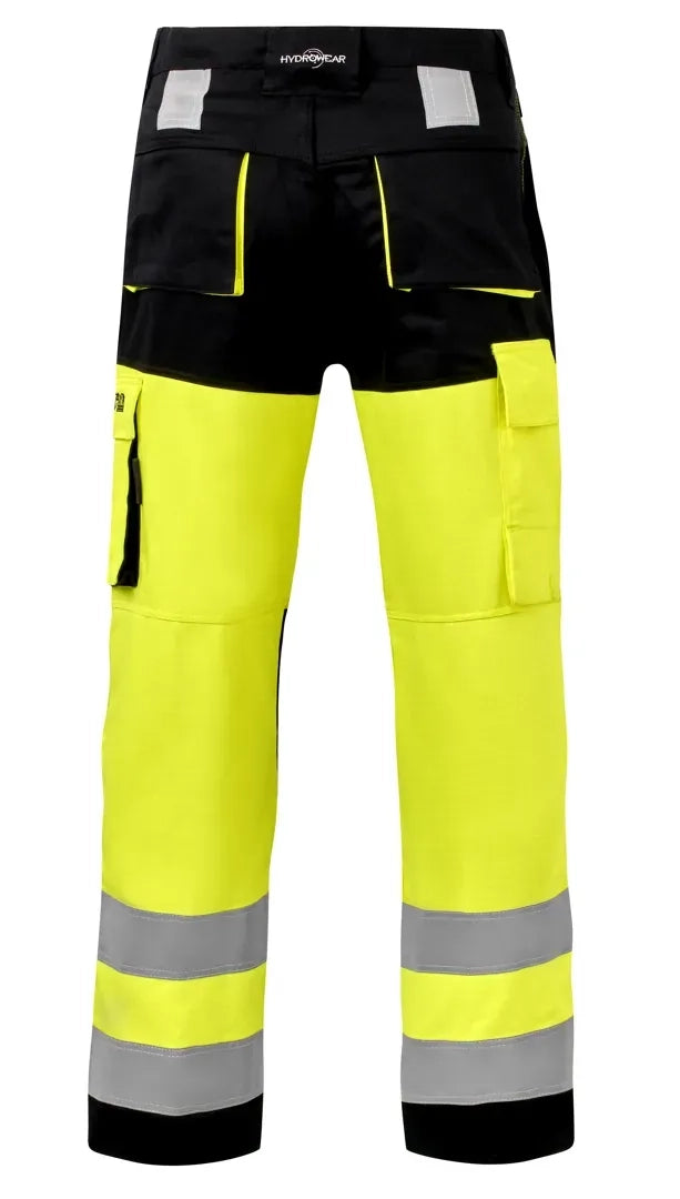 Multinorm Broek Mallorca - Fluor Geel - Zwart