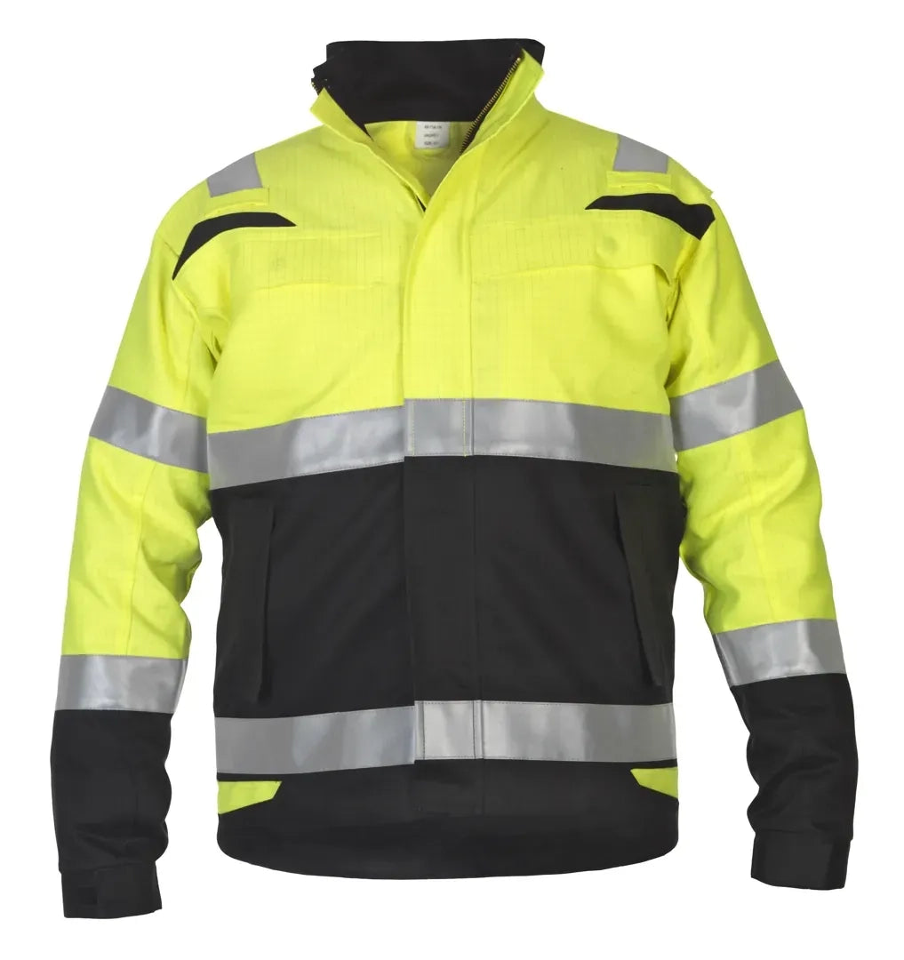 Multinorm Jack Malmö - Fluor Geel - Zwart