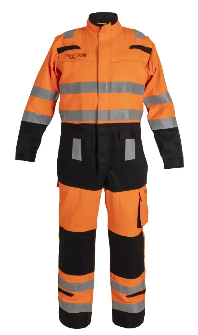 Multinorm Overal Magnor - Fluor Oranje - Zwart