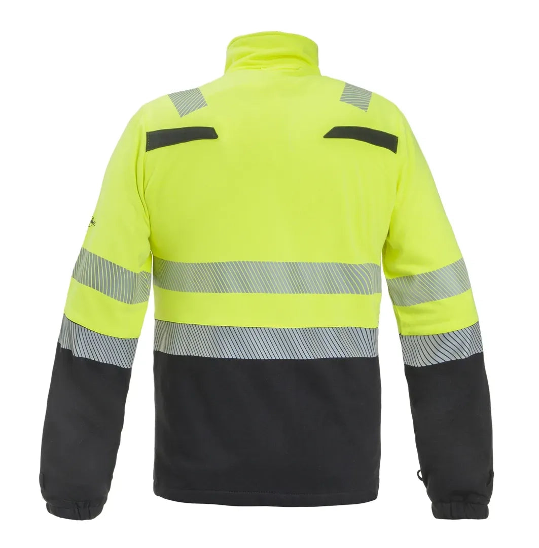 Fr Ast Fleece Macedonie - Fluor Geel - Zwart