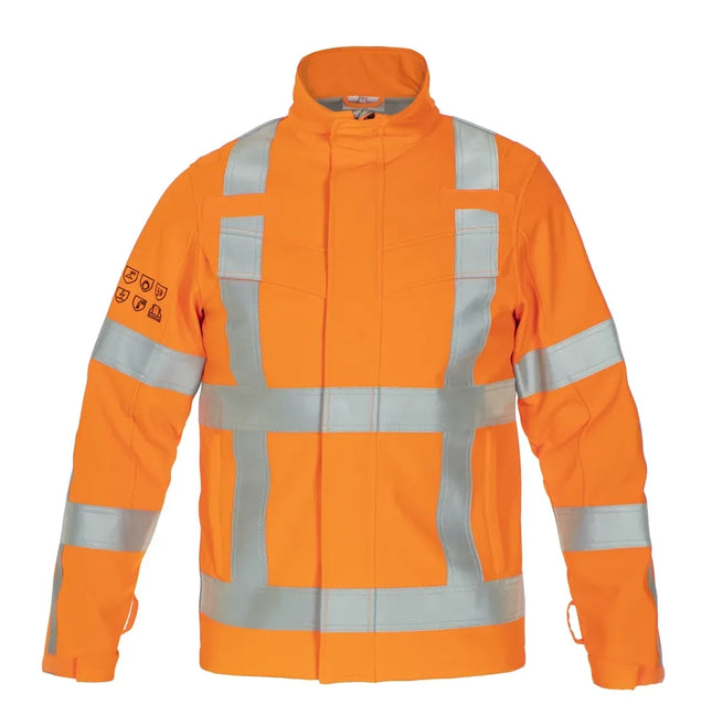 Multinorm Softshell Menorca RWS - Fluor Oranje