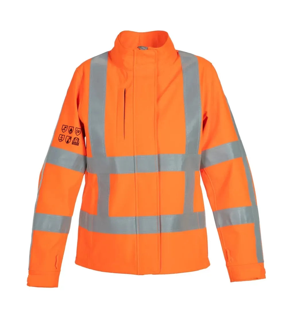 Multinorm Dames Softshell Morgan RWS - Fluor Oranje