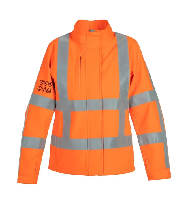 Multinorm Dames Softshell Morgan RWS - Fluor Oranje