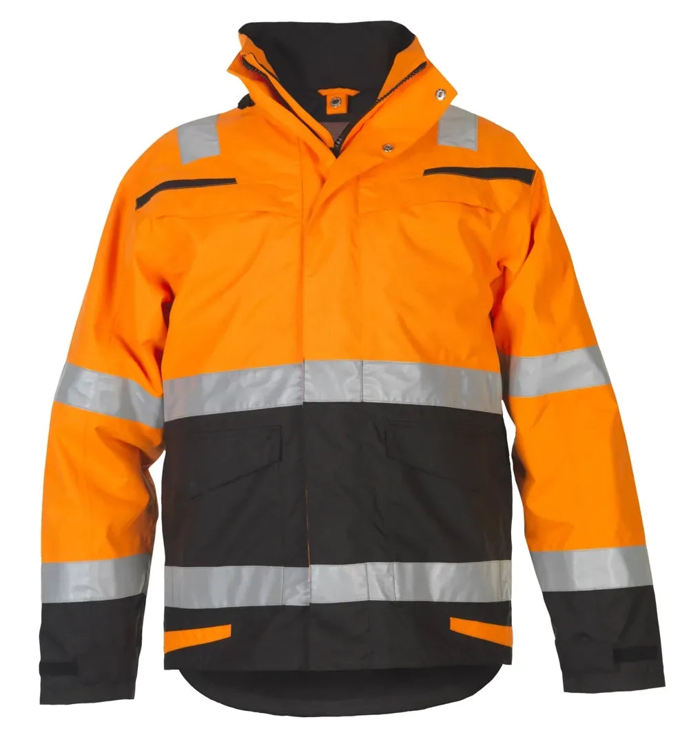 Multinorm Parka Margate - Fluor Oranje - Zwart