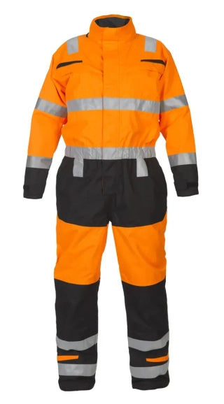 Multinorm Overal Meta - Fluor Oranje - Zwart