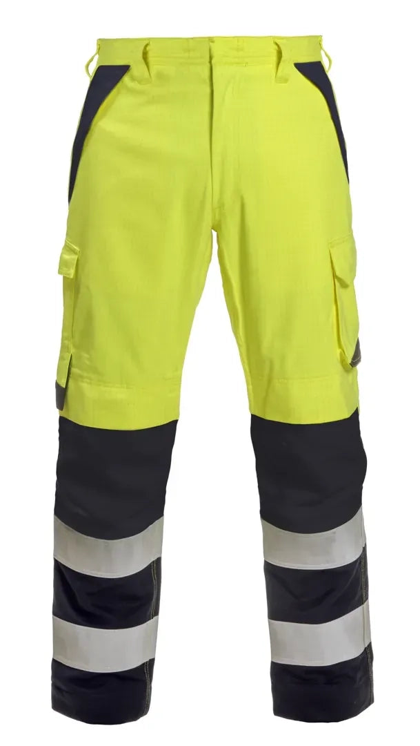 Arc2 Broek Marrakesh - Fluor Geel - Marine