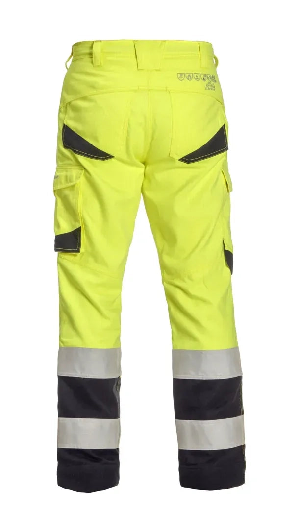 Arc2 Broek Marrakesh - Fluor Geel - Marine