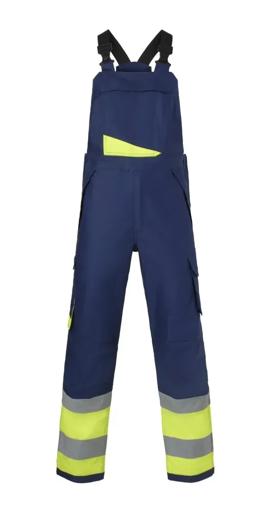 Multinorm Am Overal Joplin - Marine - Fluor Geel