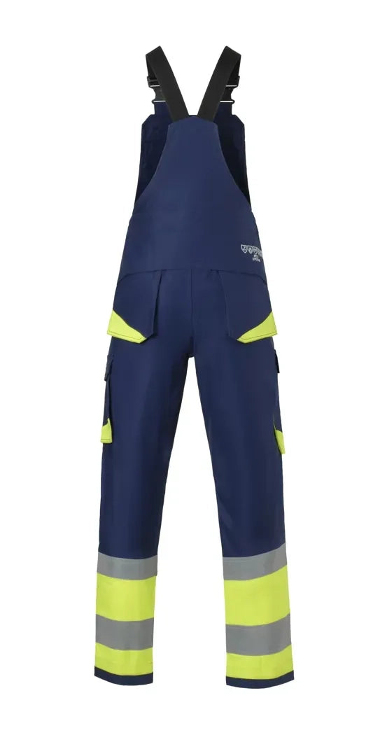 Multinorm Am Overal Joplin - Marine - Fluor Geel