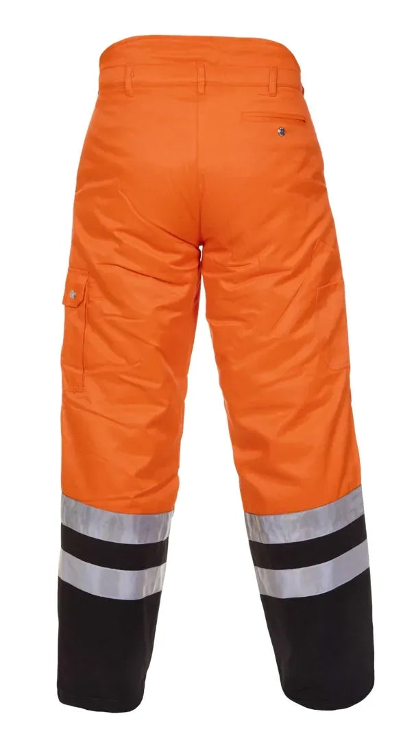 EN 20471 Broek Hastings - Fluor Oranje - Zwart