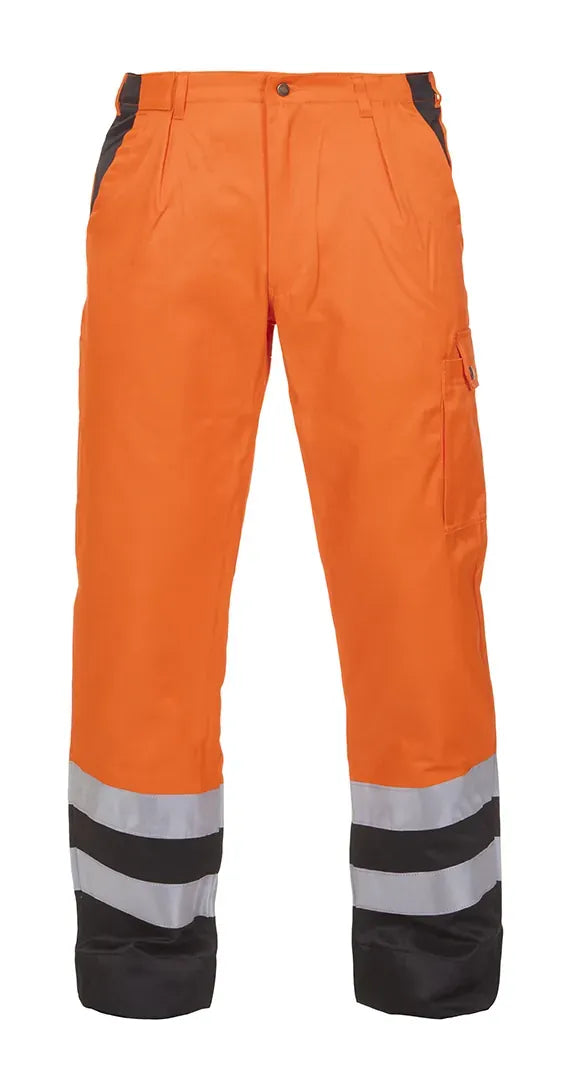 Winterbroek Hamburg - Fluor Oranje - Zwart