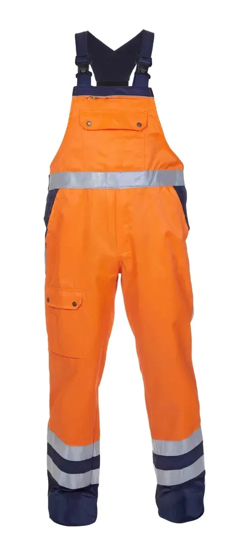 EN 20471 Am Overal Hanoi - Fluor Oranje - Marine
