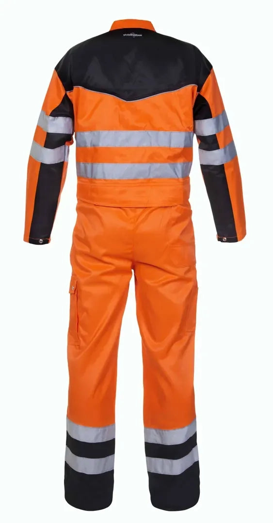 EN 20471 Overal Hamilton - Fluor Oranje - Zwart