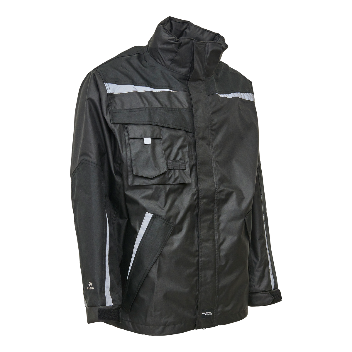 Working Xtreme Oxford rain jacket with reflective tape