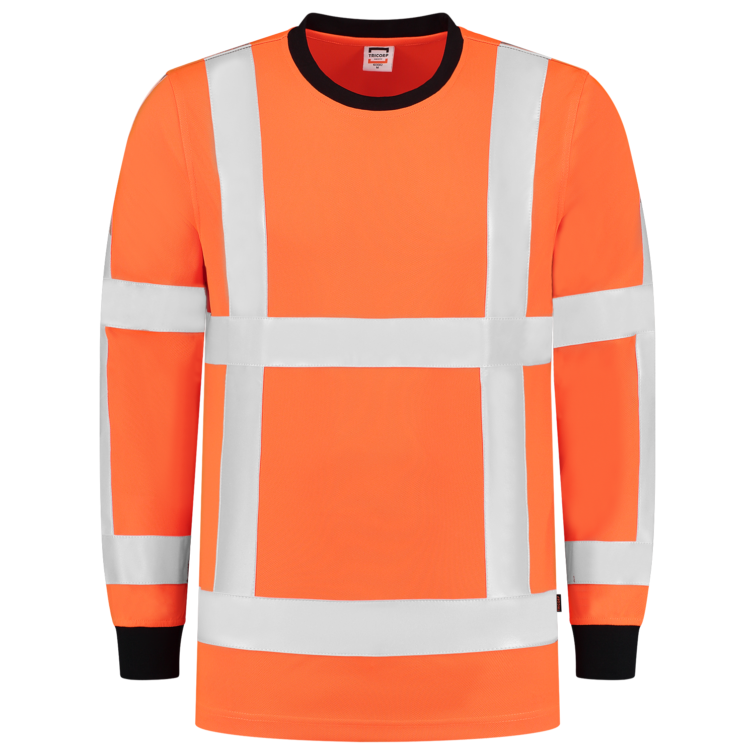 T-shirt RWS Birdseye Lange Mouw - Fluororange XXL