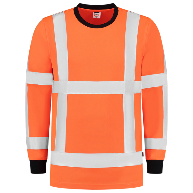 T-shirt RWS Birdseye Lange Mouw - Fluororange XXL