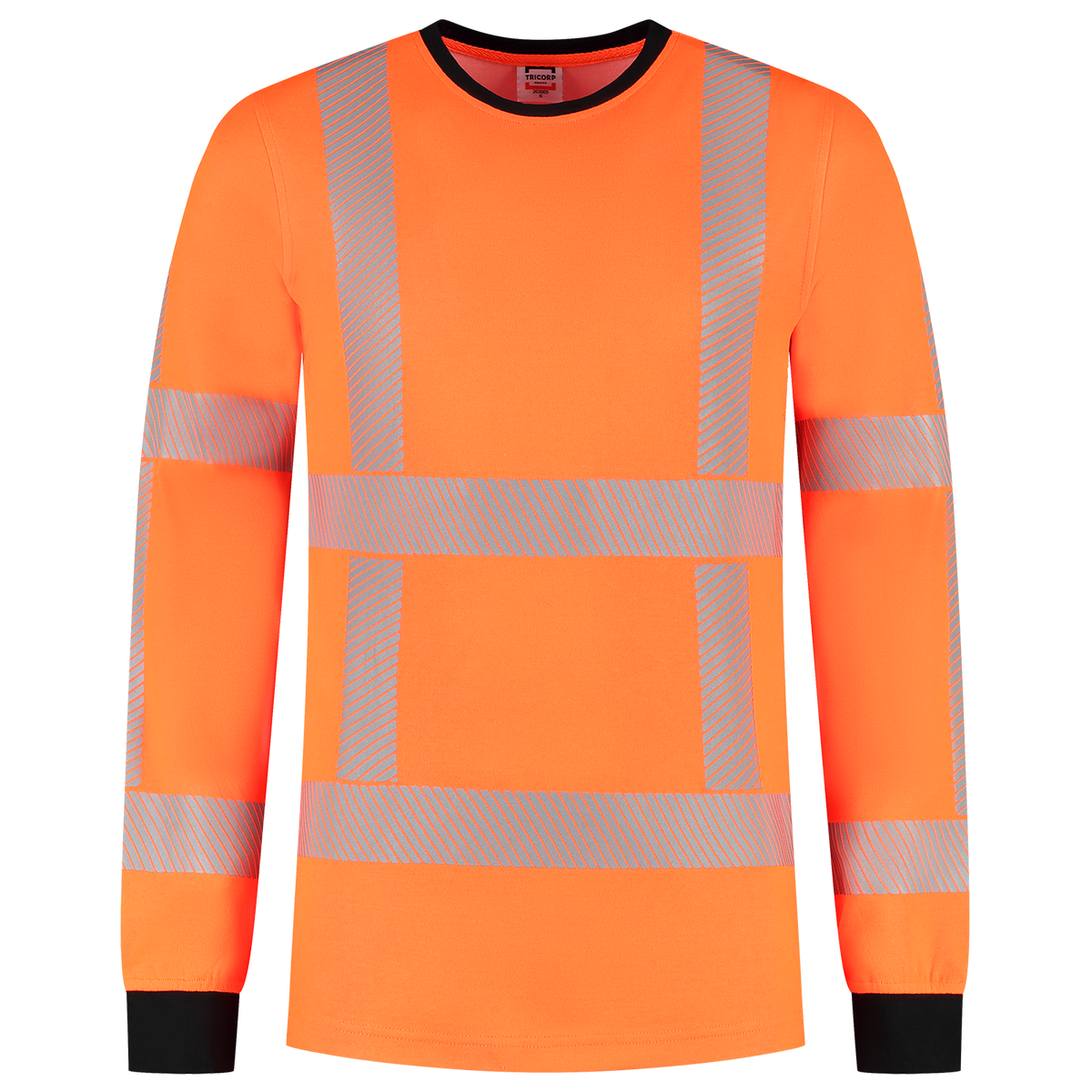T-shirt RWS Revisible Lange Mouw - Fluororange XXL
