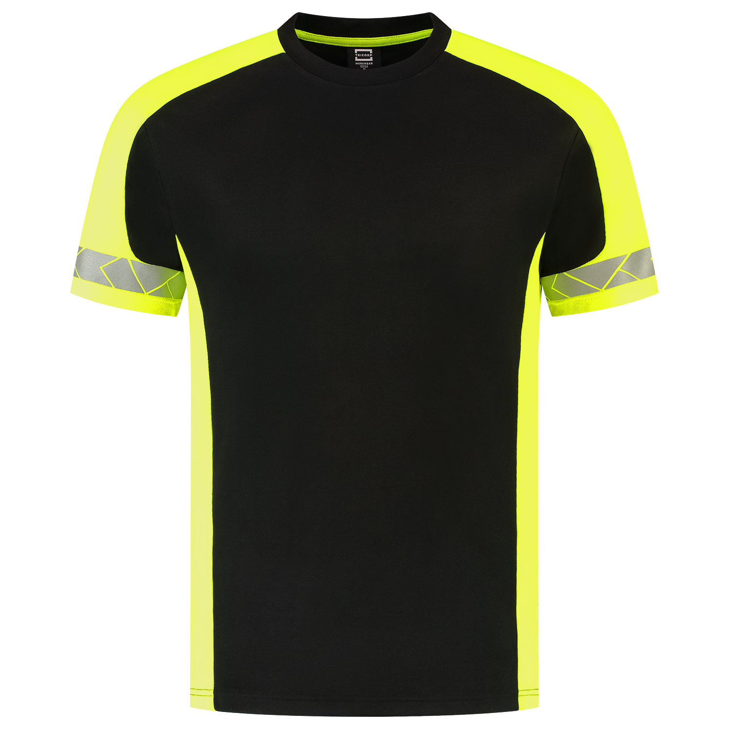 T-shirt Reflective Redefined - BlackFluoryellow XXL
