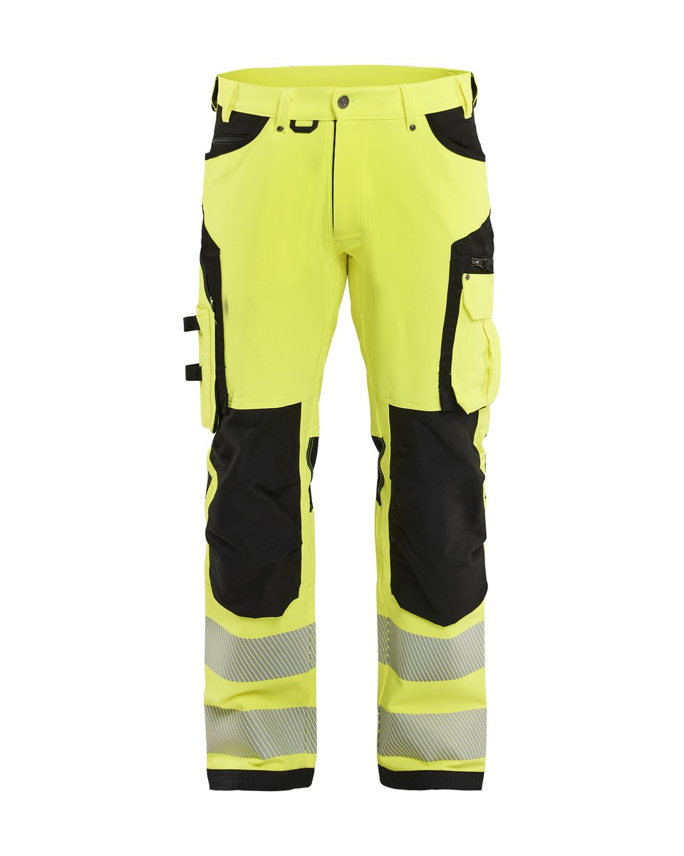 Blåkläder 1197 High Vis werkbroek 4-weg stretch - High Vis Geel/Zwart
