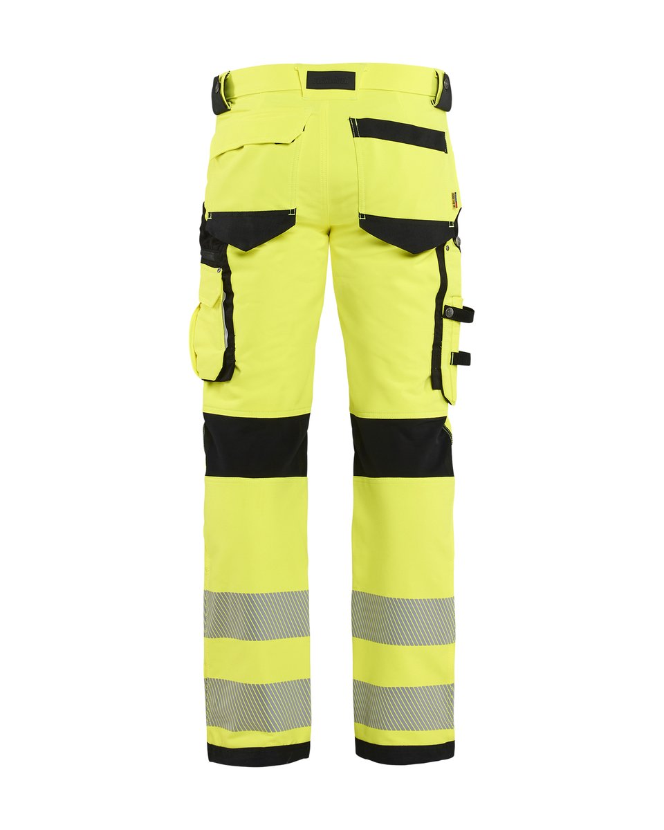 Blåkläder 1197 High Vis werkbroek 4-weg stretch - High Vis Geel/Zwart