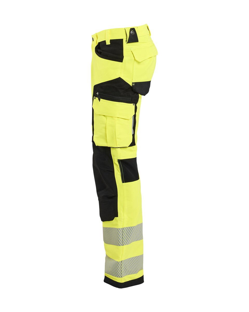 Blåkläder 1197 High Vis werkbroek 4-weg stretch - High Vis Geel/Zwart