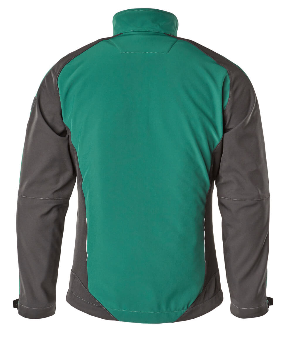 MASCOT® Unique Softshell jas – Groen/Zwart