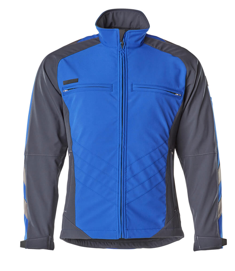 MASCOT® Unique Softshell jas – Korenblauw/Donkermarine