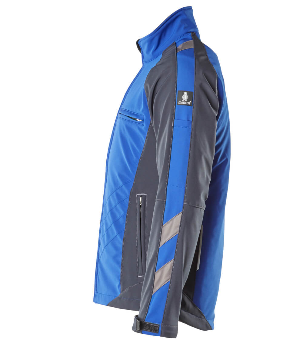 MASCOT® Unique Softshell jas – Korenblauw/Donkermarine