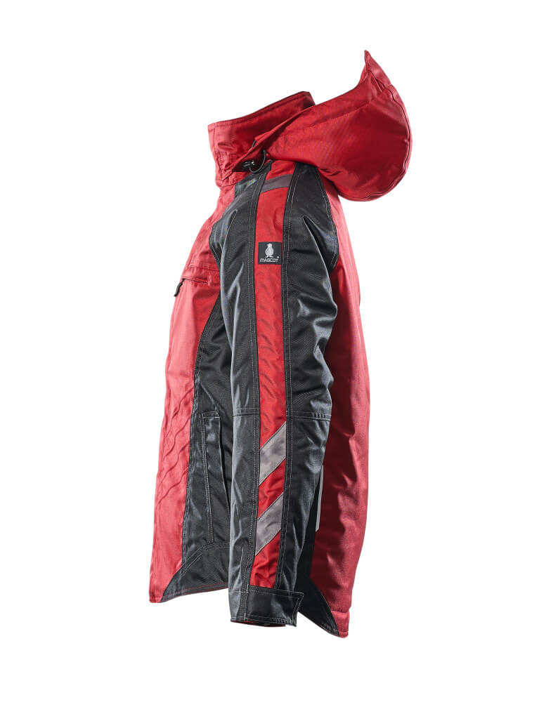 MASCOT® Unique Winterjas – Rood/Zwart