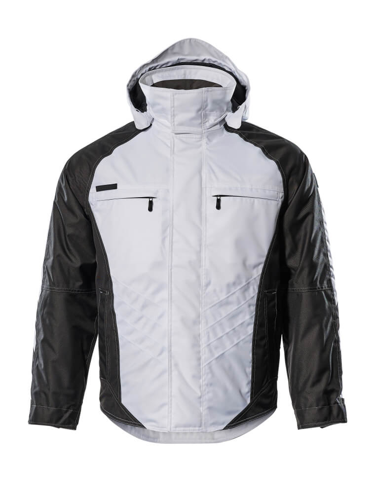 MASCOT® Unique Winterjas – Wit/Donkerantraciet